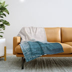 Ocean Fog Throw Blanket Gallery Image 1