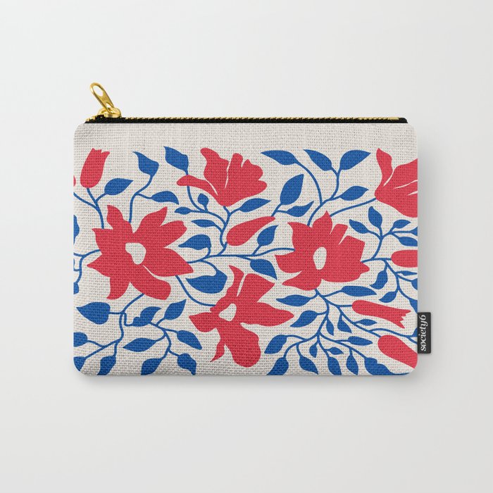 Flowers & Branches: Day Edition Carry All Pouch Gallery Image 1