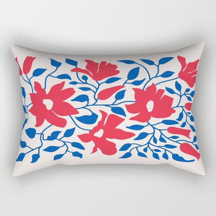 Flowers & Branches: Day Edition Rectangular Pillow Gallery Image 2
