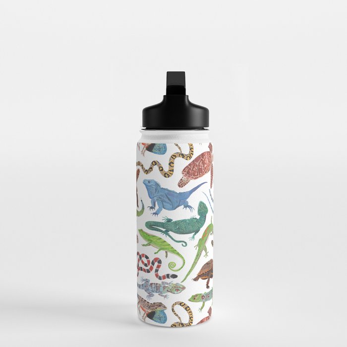 Endangered Reptiles Around the World Water Bottle Gallery Image 3
