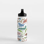 Endangered Reptiles Around the World Water Bottle Gallery Image 3
