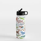 Endangered Reptiles Around the World Water Bottle Gallery Image 1