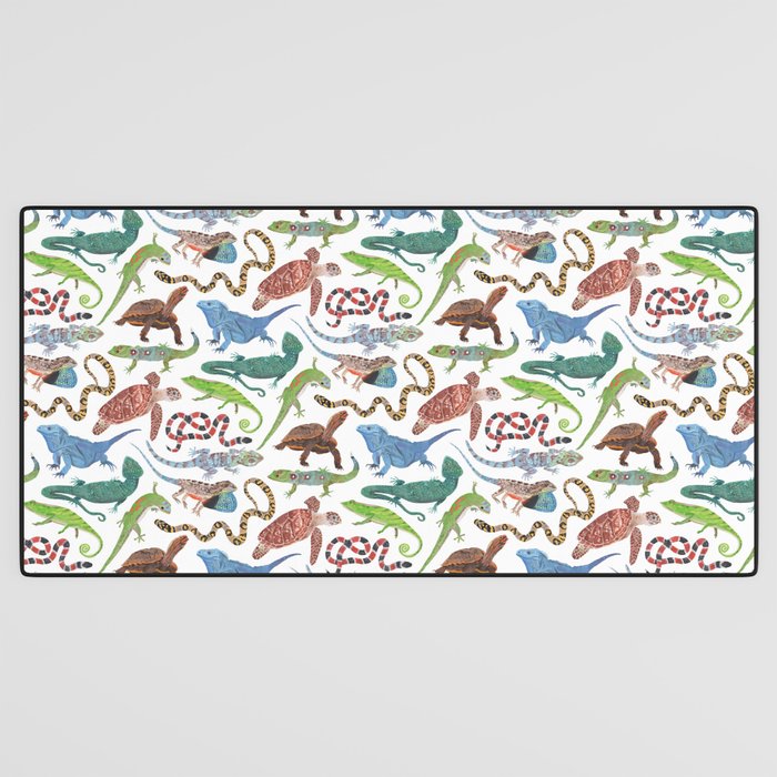 Endangered Reptiles Around the World Desk Mat Gallery Image 3