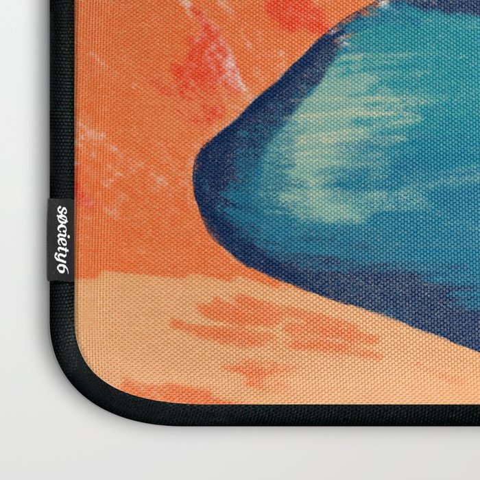 Serene River Flowing Through Majestic Mountains Laptop Sleeve Gallery Image 3