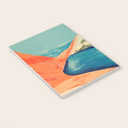Serene River Flowing Through Majestic Mountains Notebook Gallery Image 3
