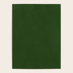Solid Dark Forest Green Simple Solid Color All Over Print Poster Gallery Image 4
