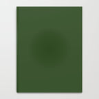 Solid Dark Forest Green Simple Solid Color All Over Print Notebook Gallery Image 4
