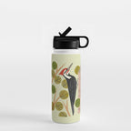 Woodpecker In Aspen Tree Water Bottle Gallery Image 1