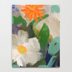 floral spring abstract painting Notebook Gallery Image 4