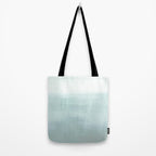 Aqua Blue Horizon Minimalist Abstract Seascape Tote Bag Gallery Image 2