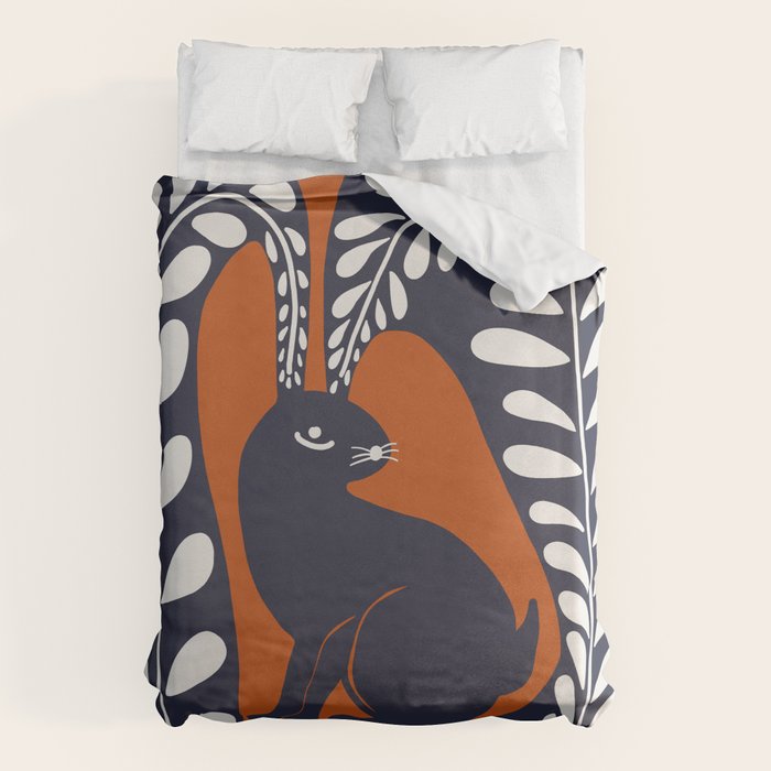 Bunny on the hill  Duvet Cover Gallery Image 6