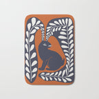 Bunny on the hill  Bath Mat Gallery Image 1