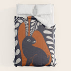 Bunny on the hill  Comforter Gallery Image 6