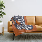 Bunny on the hill  Throw Blanket Gallery Image 1
