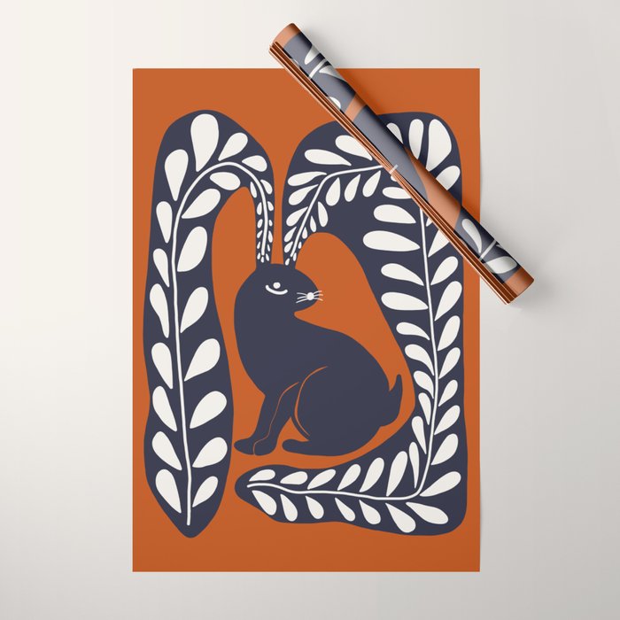 Bunny on the hill  Wrapping Paper Gallery Image 1