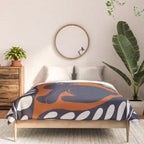 Bunny on the hill  Comforter Gallery Image 3