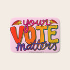 Your Vote Matters Bath Mat Gallery Image 1