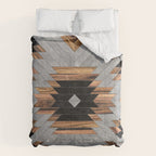 Urban Tribal Pattern No.6 - Aztec - Concrete and Wood Comforter Gallery Image 6