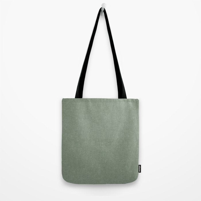 solid woven - sage Tote Bag Gallery Image 2
