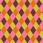 Retro Diamond Stitch Plaid - Burgundy Rust Coffee Mug Gallery Image 2