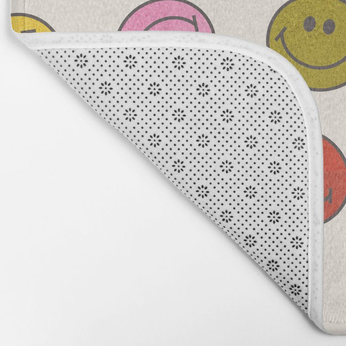 Many Happy Smileys Bath Mat Gallery Image 2