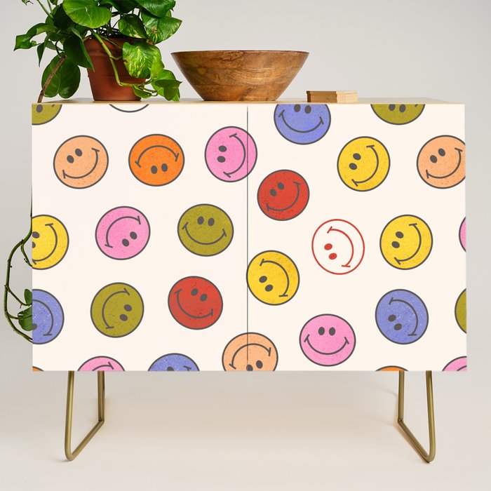 Many Happy Smileys Credenza Gallery Image 1