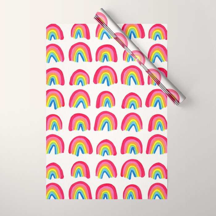 Rainbow Collection â Classic Palette Wrapping Paper Gallery Image 1