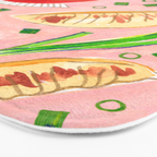 Gyoza Dumplings Bath Mat Gallery Image 3
