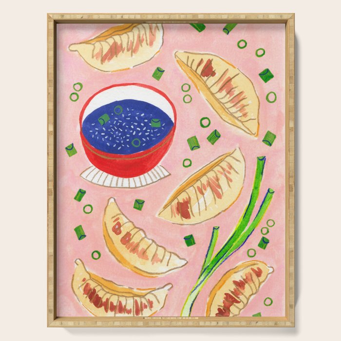 Gyoza Dumplings Serving Tray Gallery Image 1