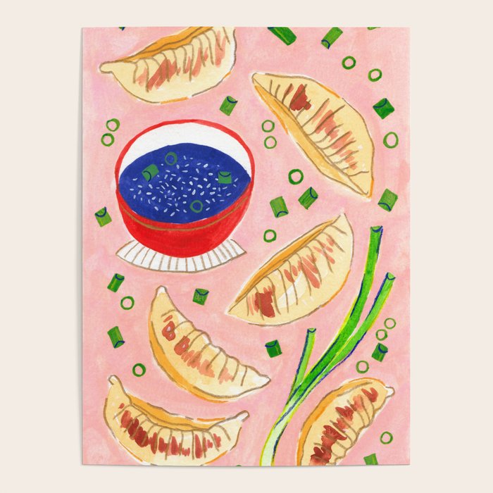 Gyoza Dumplings Poster Gallery Image 1