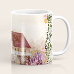 The Old Country Farm in Rustic Brown - Farm House Decor Coffee Mug Gallery Image 1