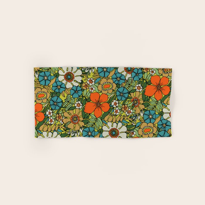 70s Plate Bath Towel Gallery Image 1