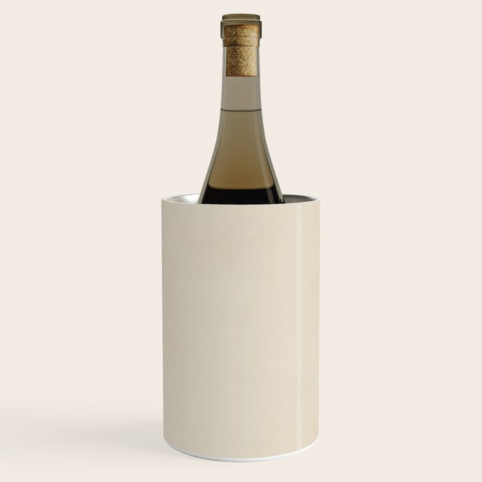 Terracotta Cream Minimalist Abstract Original Burnt Orange Art Wine Chiller Gallery Image 1