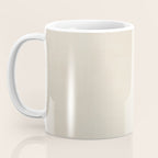 Terracotta Cream Minimalist Abstract Original Burnt Orange Art Coffee Mug Gallery Image 3