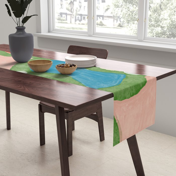 Gingham 1 Table Runner Gallery Image 2