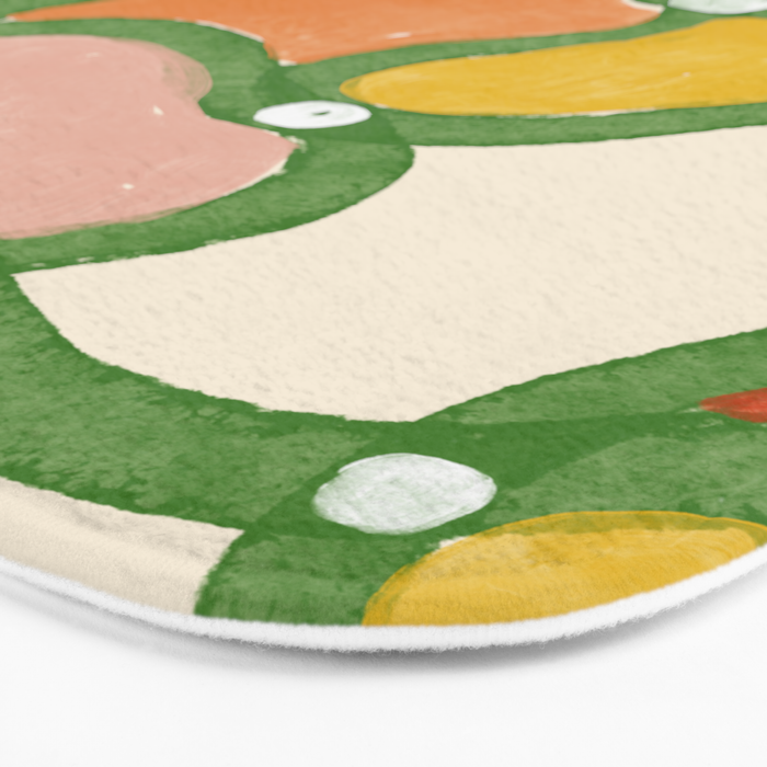 Gingham 1 Bath Mat Gallery Image 3