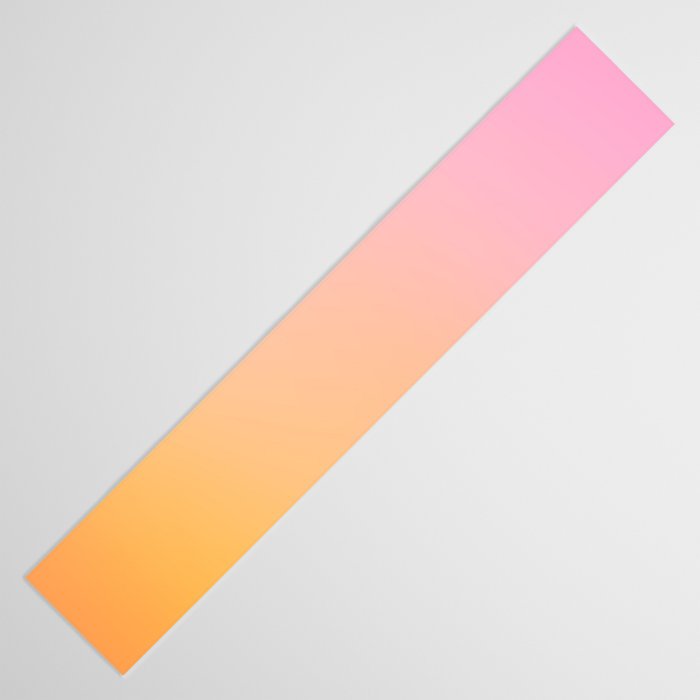 Sunrise Love - Pink & Pumpkin orange glow Table Runner Gallery Image 3