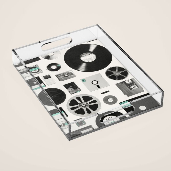 Data Acrylic Tray Gallery Image 1