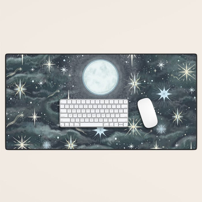 The Moon and Stars Desk Mat Gallery Image 1