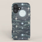The Moon and Stars iPhone Case Gallery Image 1