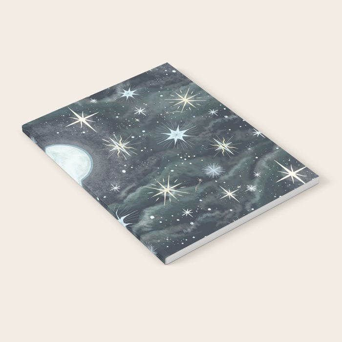 The Moon and Stars Notebook Gallery Image 1