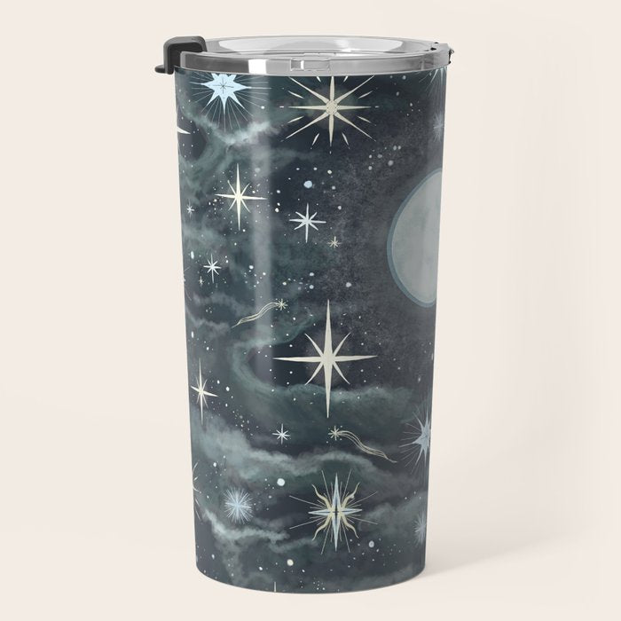 The Moon and Stars Travel Mug Gallery Image 3