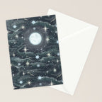 The Moon and Stars Stationery Card Gallery Image 2