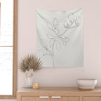 Floral Study No. 3 Wall Tapestry Gallery Image 2