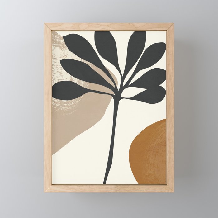 Abstract Art Plant2 Mini Art Print Gallery Image 1