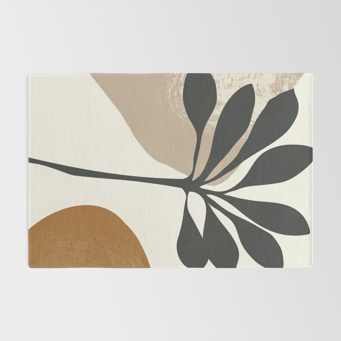 Abstract Art Plant2 Rug Gallery Image 2