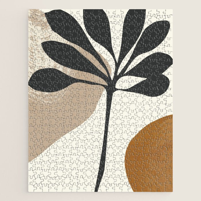 Abstract Art Plant2 Jigsaw Puzzle Gallery Image 1