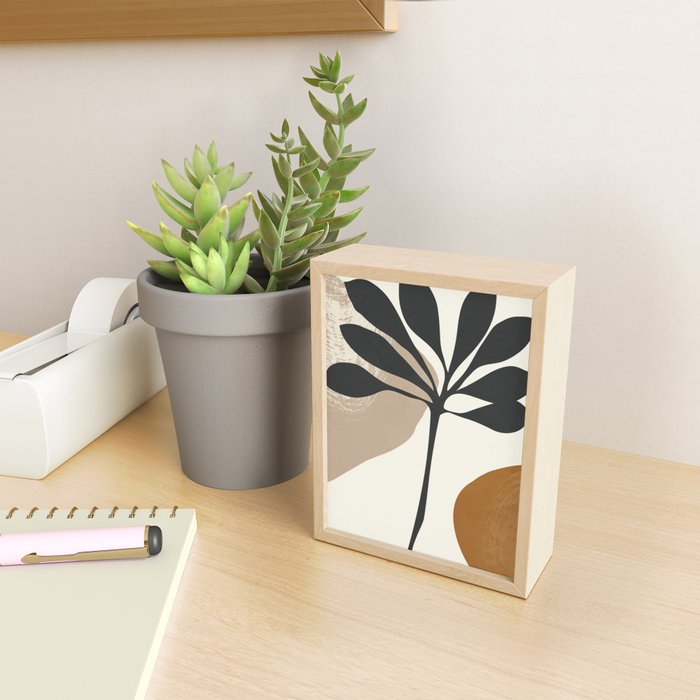 Abstract Art Plant2 Mini Art Print Gallery Image 2