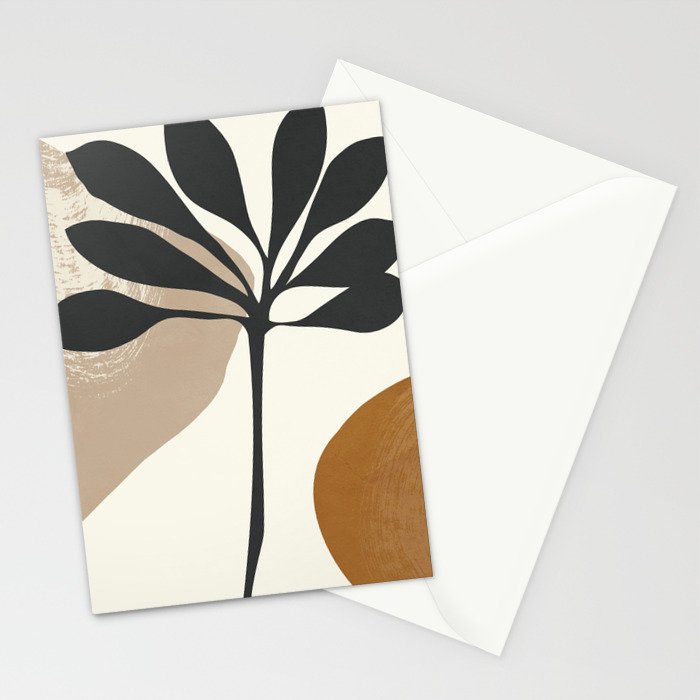Abstract Art Plant2 Stationery Card Gallery Image 2