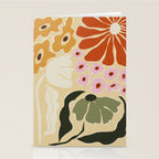 70s tropical fun flower Stationery Card Gallery Image 2